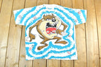 Vintage 1993 TAZ Looney Tunes All Over Print T Shirt