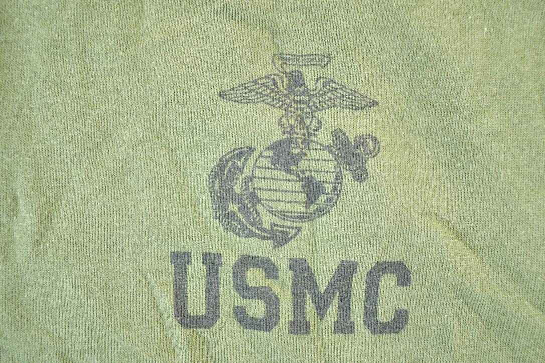 Vintage 1980s Military Crewneck Sweater Mens M