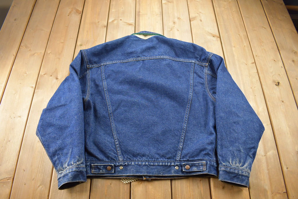 Vintage 1980s The Hudsons Bay Levi's Reversible Jean Jacket