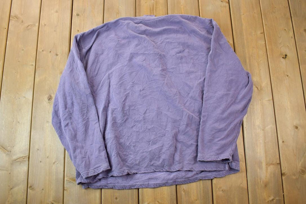 Vintage 1990s Siren Wisconsin River Trees Crewneck Sweatshirt