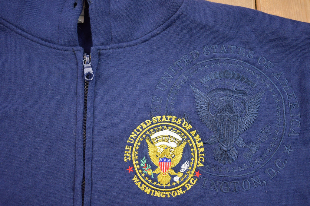 Vintage 90's USA Embroidered Graphic