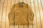 Vintage 1990s The Territory Ahead Leather Jacket Men's 2XL  Fall Outerwear  Leather Coat  Winter Outerwear  Suede Jacket