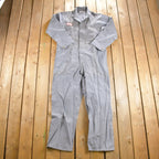 Vintage 1980s Stonecutter Universal Overall Herringbone Jumpsuit