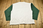 Vintage 1990s Larry McCarren's Locker Room NFL Quarter Button Loong Sleeve Shirt