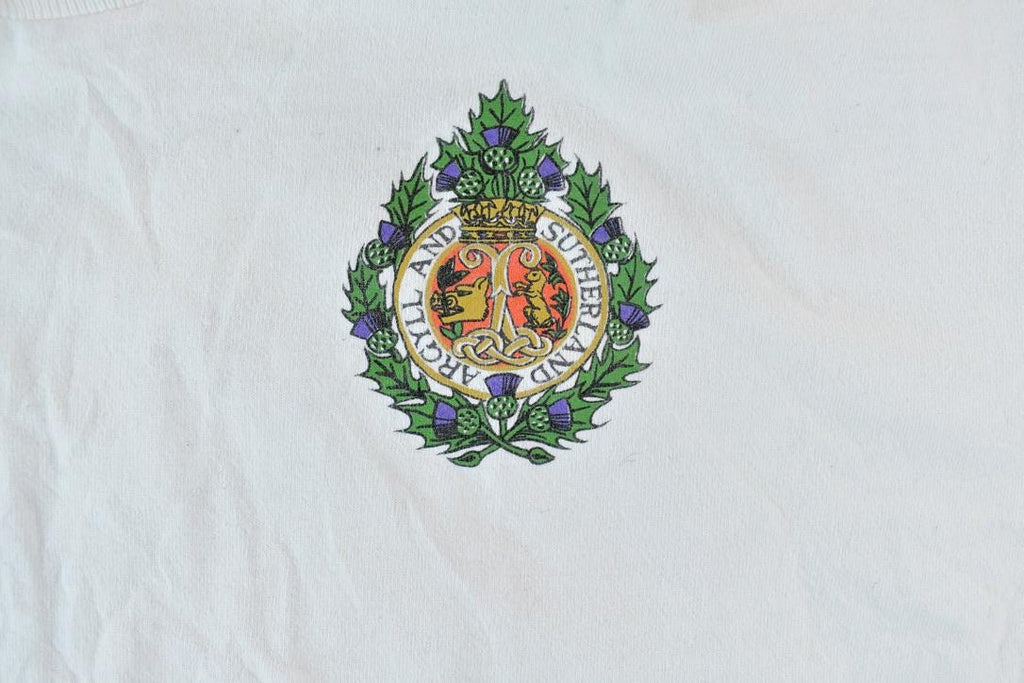 Vintage 1989 Argyll Sutherland Souvenir T-Shirt