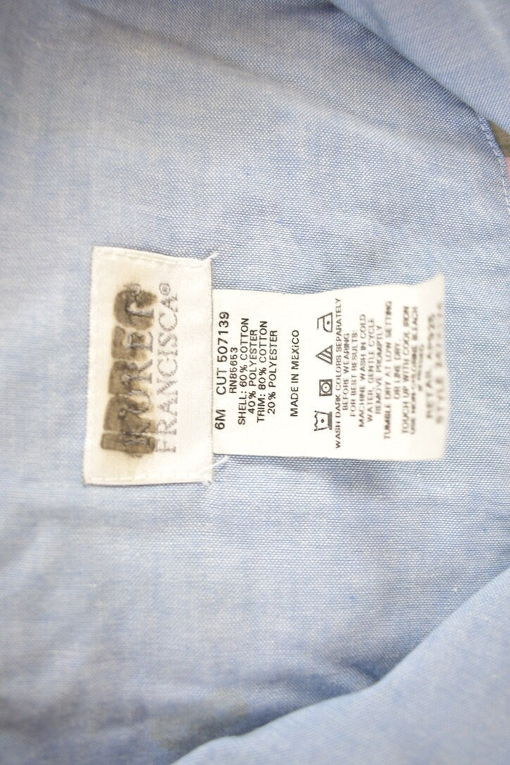 Vintage 1990s Francisca Plaid Button Up Jacket
