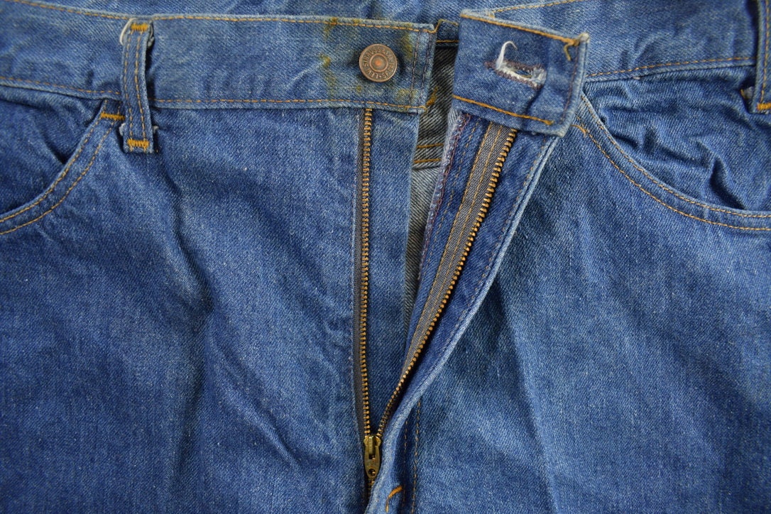 Vintage 1990s Levi's Orange Tab Jeans Size 36 x 31.5