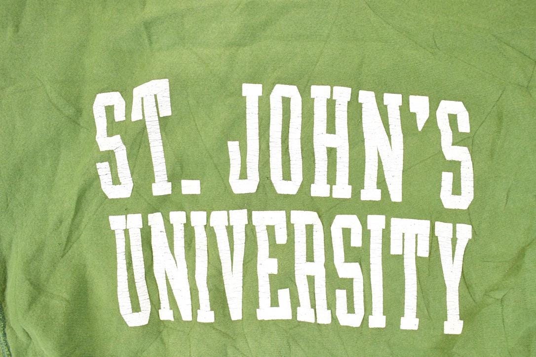 Vintage 1990s Jansport St John's University Crewneck Sweater Men's XL
