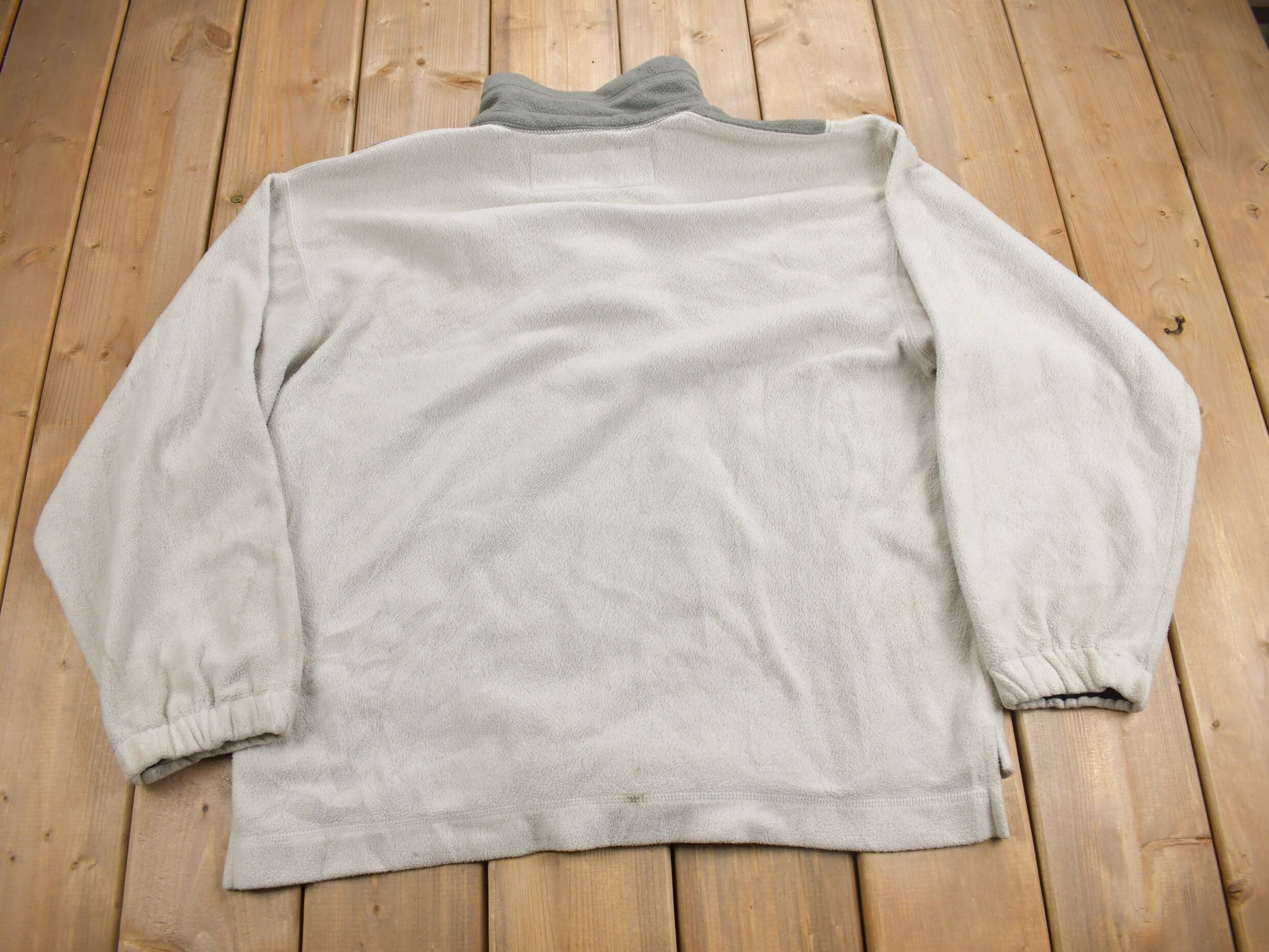 Vintage 1990s Helly Hansen Board Wear Fleece Zip Up Sweater