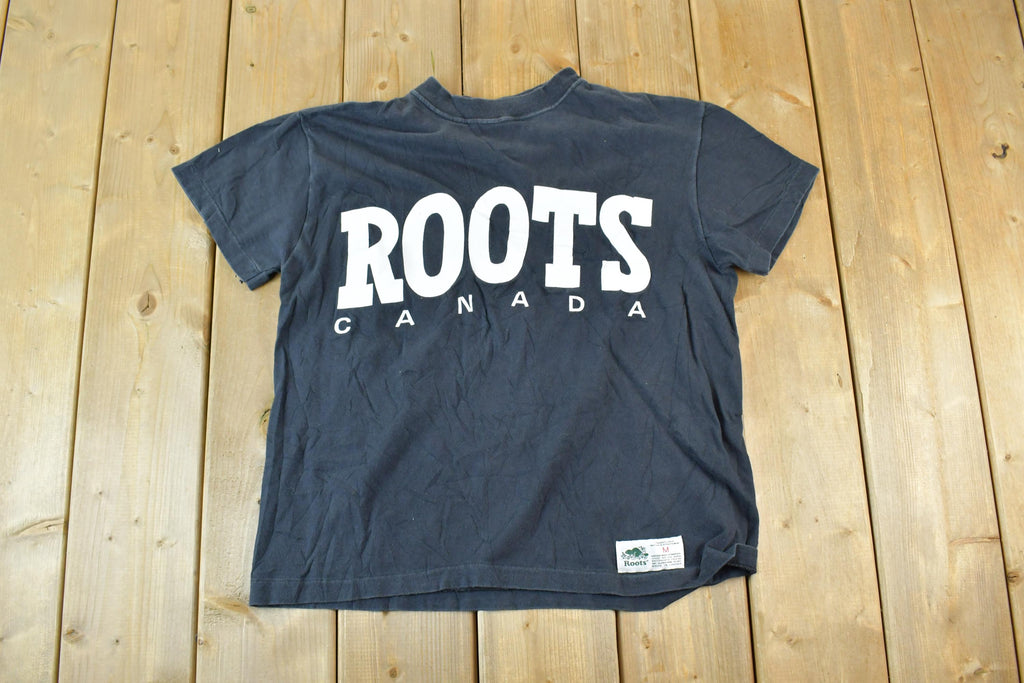 Vintage 1990s Roots Canada Single Stitch T-Shirt