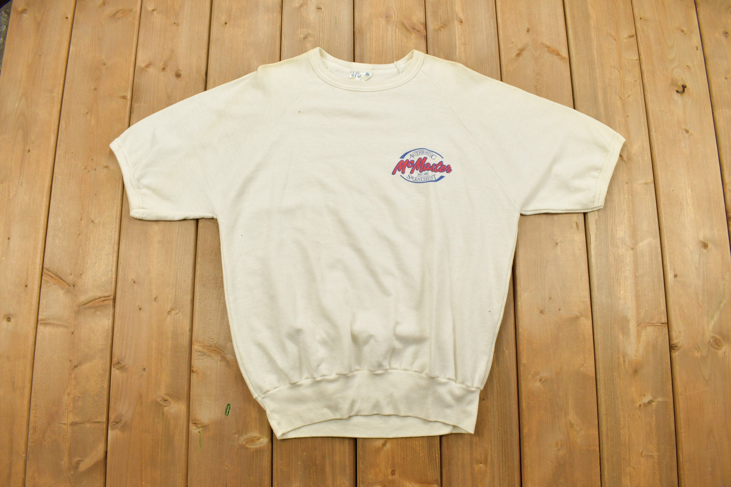 Vintage 1990s Mc Masters Short Sleeve Crewneck
