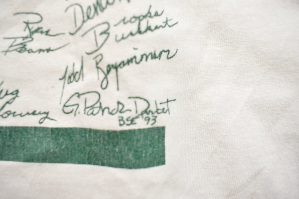 Vintage 1993 Best Damn Week In The Big IO University Of Iowa Rho Chi Rush T-Shirt
