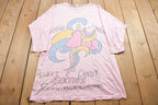 Vintage 1990s Sweet Candy Sixties Summer Graphic T-Shirt
