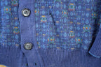 Vintage 90s Bahama Knit Wool Blend Cardigan - Men's L