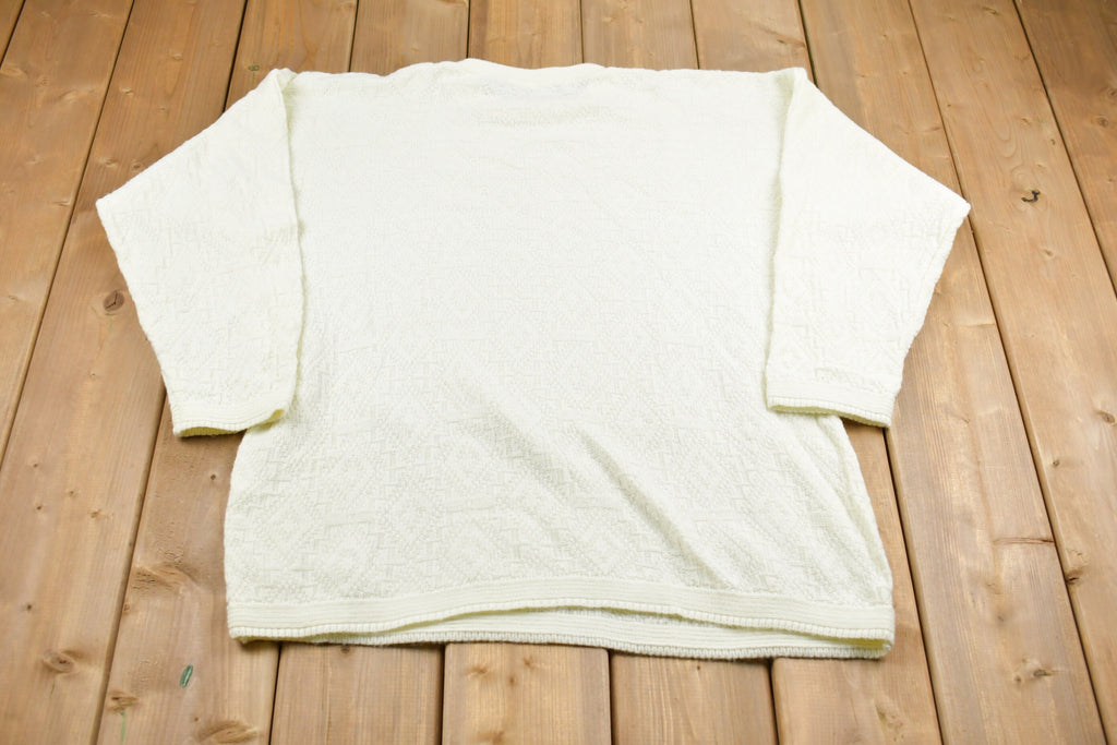 Vintage 1990s Dana Scott Knitted Sweater