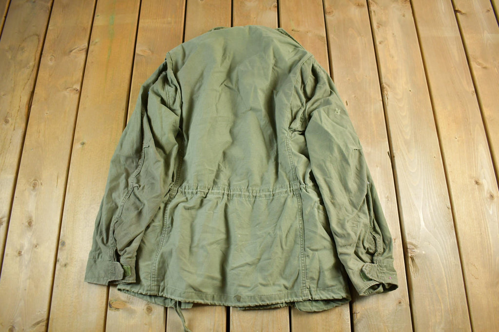 Vintage 1960s Military Field Coat Men's Large
