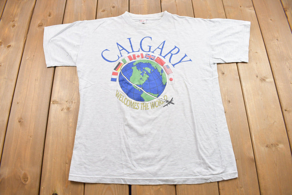 Vintage 1990s Calgary Souvenir T Shirt