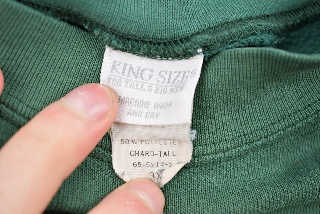 Vintage 1980s King Size Raglan Crewneck Sweatshirt
