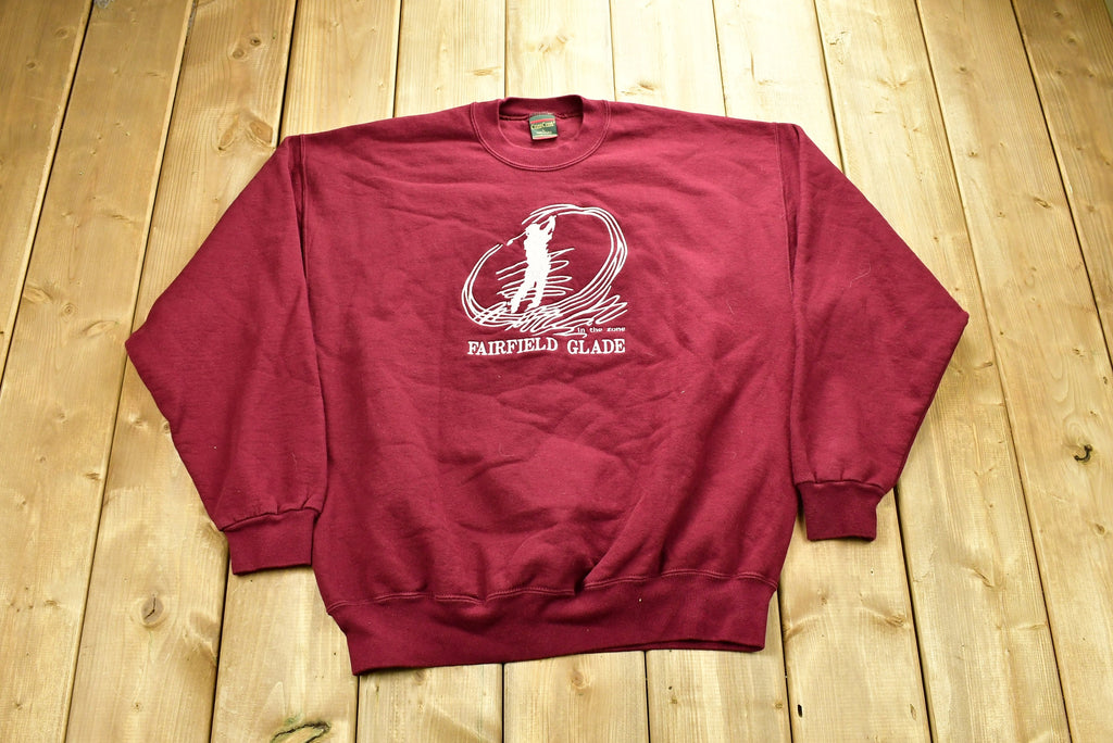 Vintage 1990's Fairfield Glade Golfing Crewneck Sweatshirt