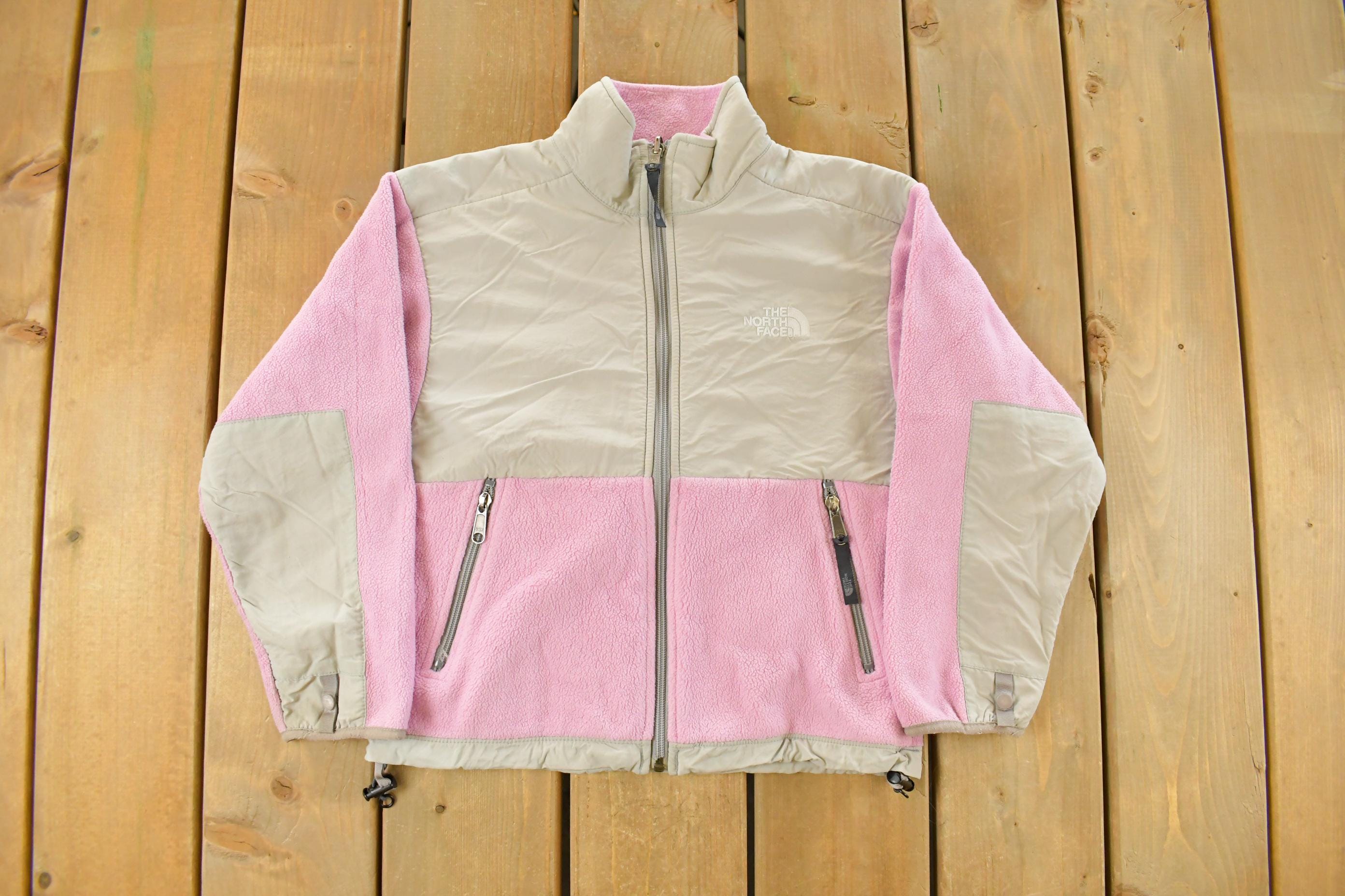 Vintage 1990s The North Face Denali Full Zip Fleece Sweater Youth Small