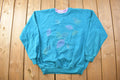Vintage 1990s Cute Leaf Theme Crewneck Sweater