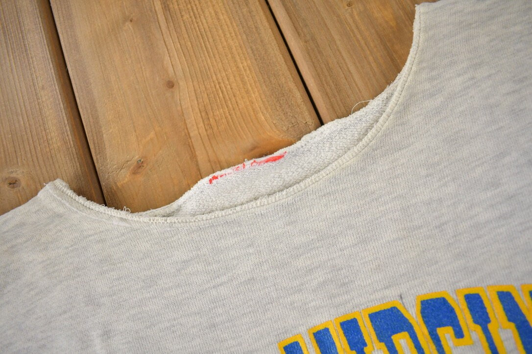 Vintage 1990s West Virginia Tech University Collegiate Crewneck Made In USA