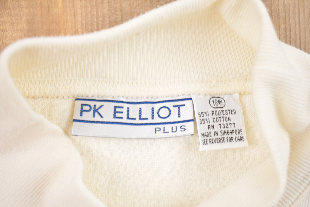 Vintage 1990s PK Elliot Mockneck Sweater