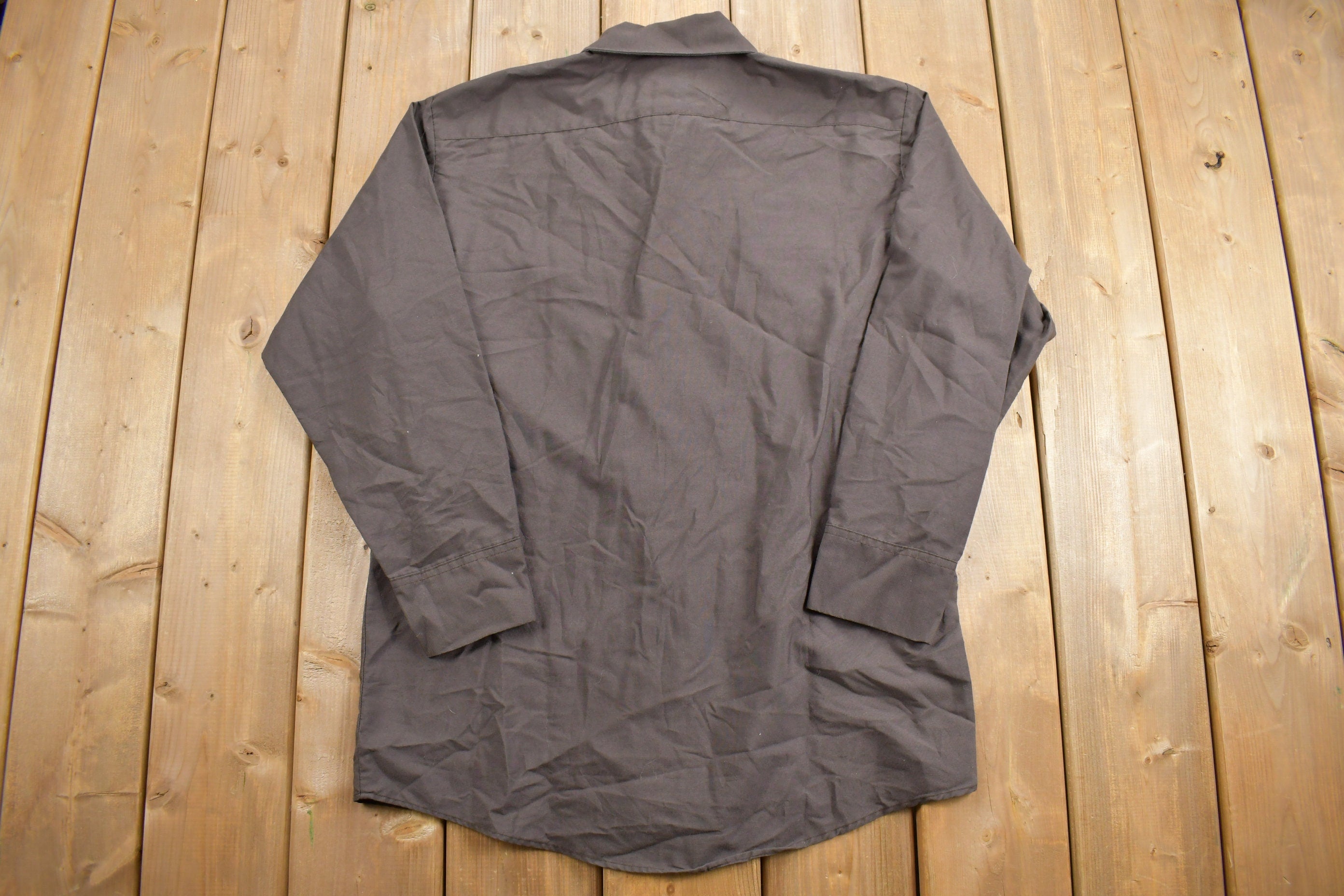 Vintage 1980s Workwear Corporation Button Up Shirt