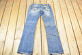 Vintage Y2K Miss Me Bedazzled Low Rise Jeans Size 26x32.5