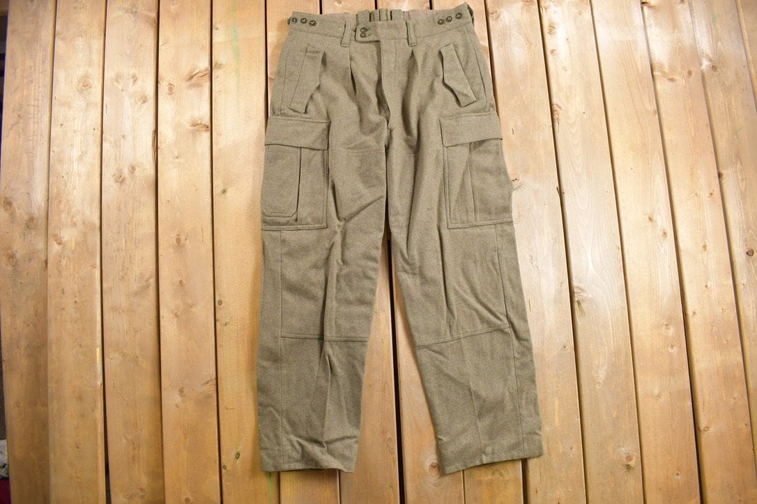 Vintage 1950s Val Mehler AG Military Pants Size 30 - 36