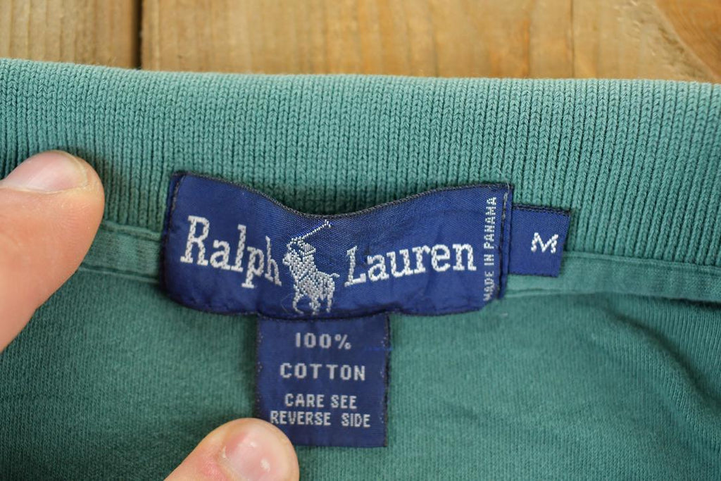 Vintage 1980s Ralph Lauren Button Up Polo Shirt