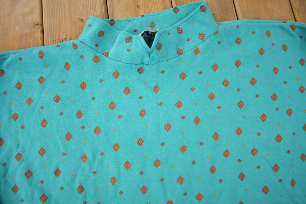 Vintage 1990s Venezia All Over Print Women's Sweatshirt