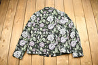 Vintage 1990s All Over Paisley Patchwork Zip Up Sweater