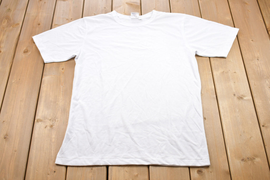 Vintage 1970s President's Sample White T-Shirt