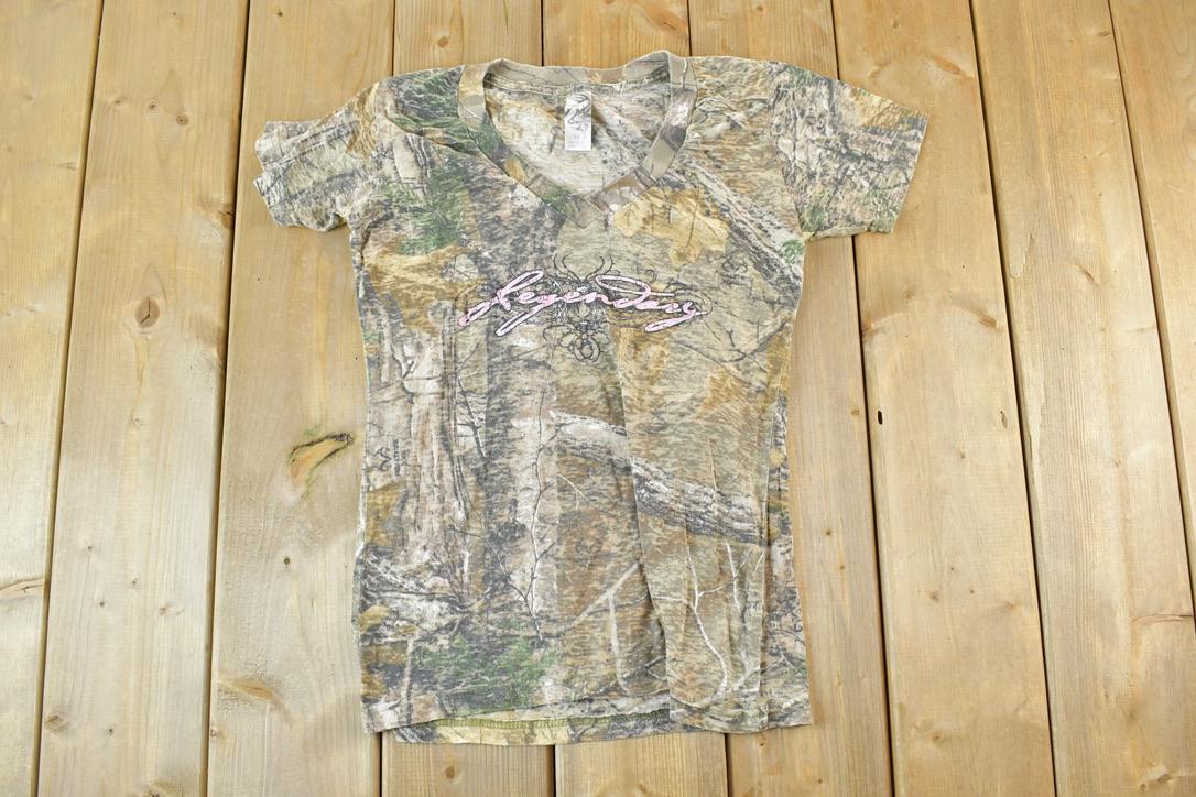Vintage 1990s Legendary Realtree Camo Single Stitch T-Shirt