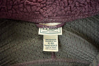 Vintage 1990s LL bean Fleece Outdoorsman Sweater Vest / 90s Sweater / Streetwear / Hiking / Fleece Zip up