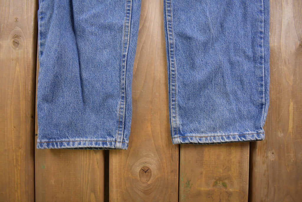 Vintage 1990s Levi's 550 Red Tab Jeans Size 31 x 30 / 90s Denim / Streetwear Fashion / Vintage Denim / Blue Jeans / Vintage Levi's