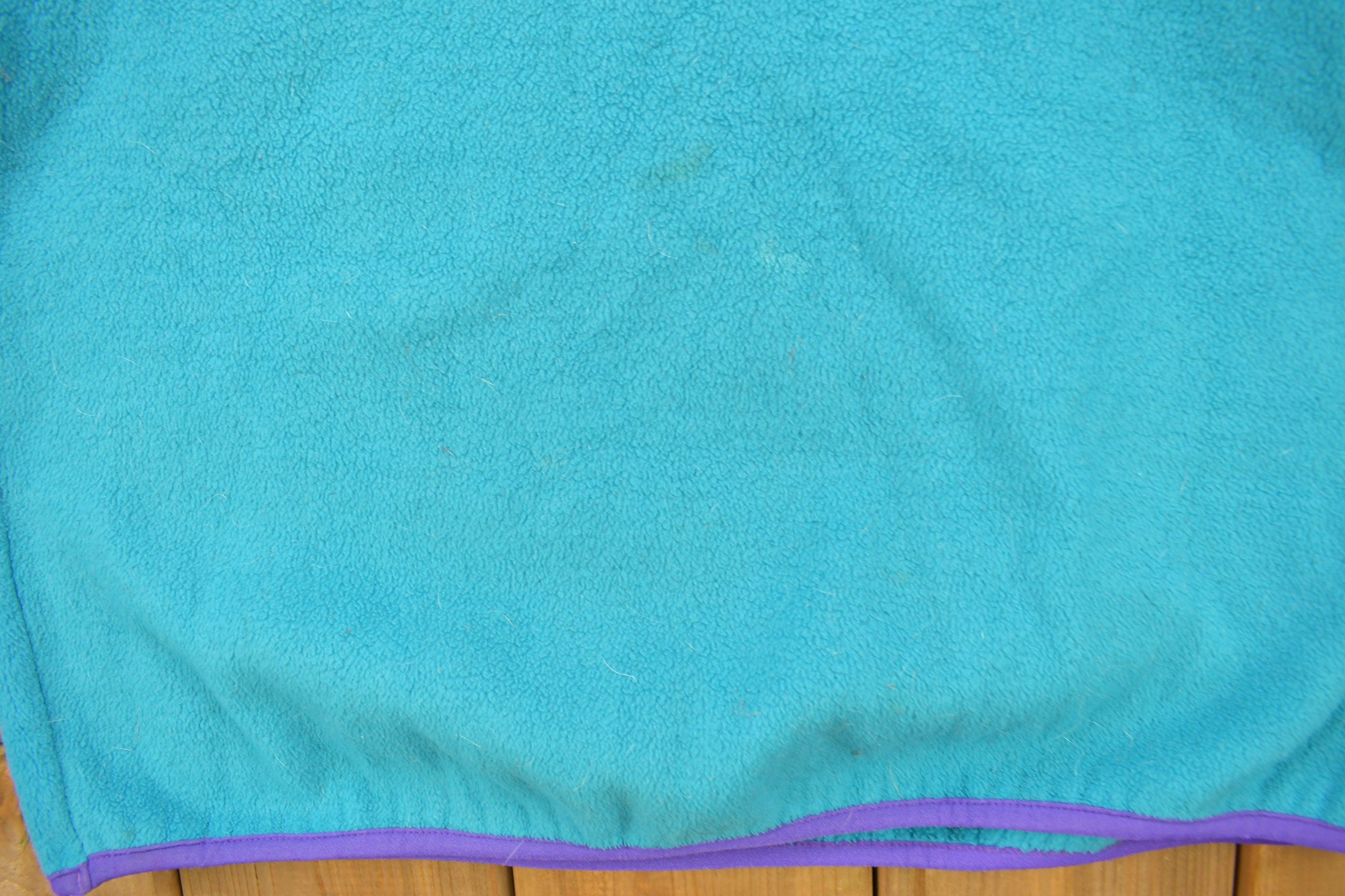 Vintage 1990s Patagonia T-Snap Fleece Kids Sweater Size 13-14