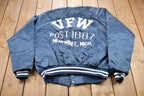 Vintage 1990s US Navy Satin Bomber Jacket