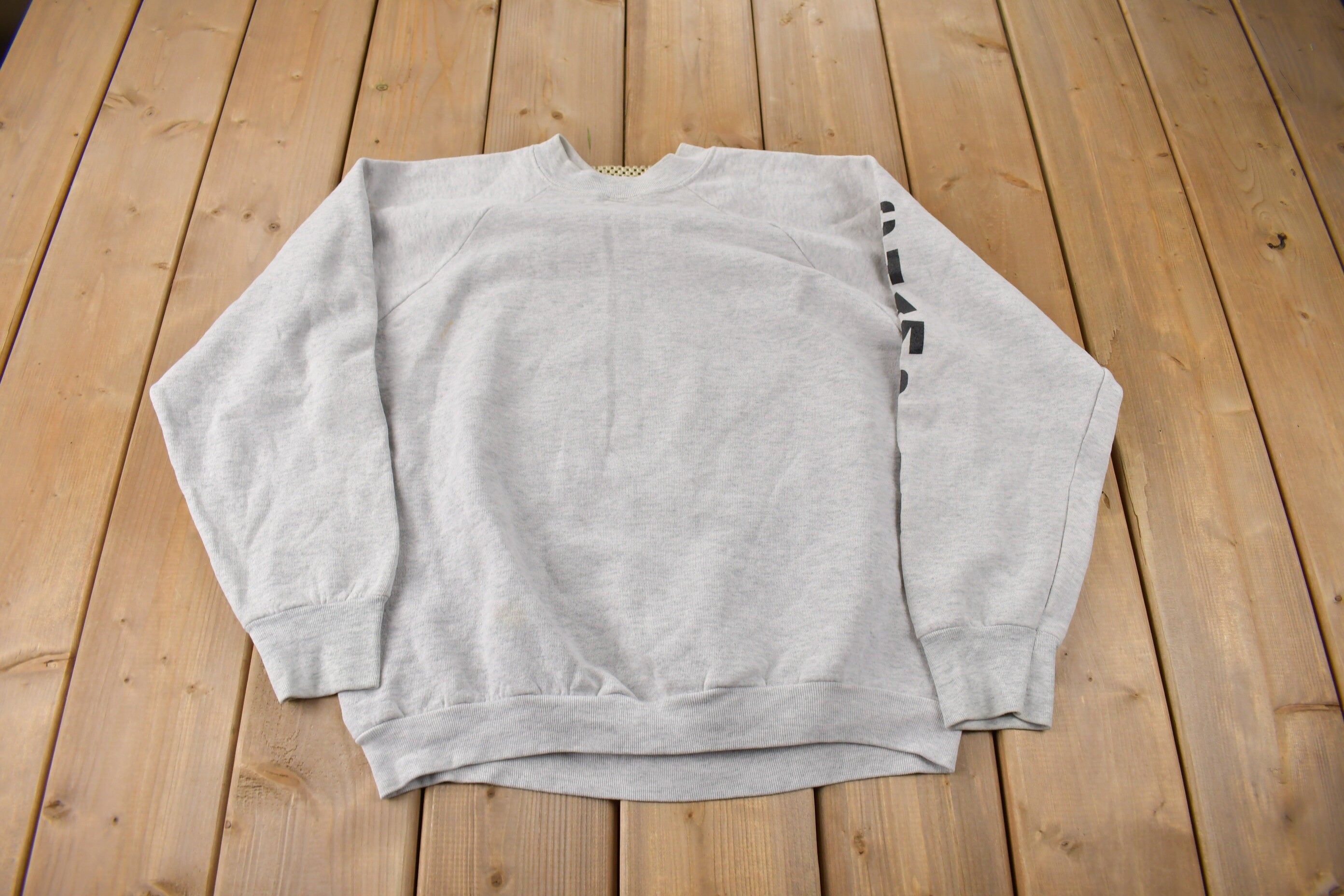 Vintage 1993 Monroe Park & Rec Volleyball Crewneck Sweatshirt Made In USA