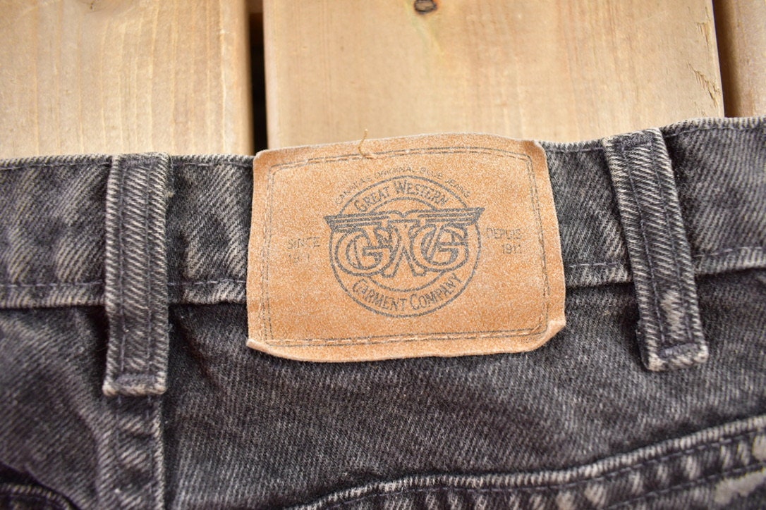 Vintage 1980s Great Western Garment Company Jeans Size 33x31
