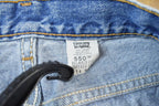 Vintage 1990s Levi's 550 Red Tab Jeans Size 14