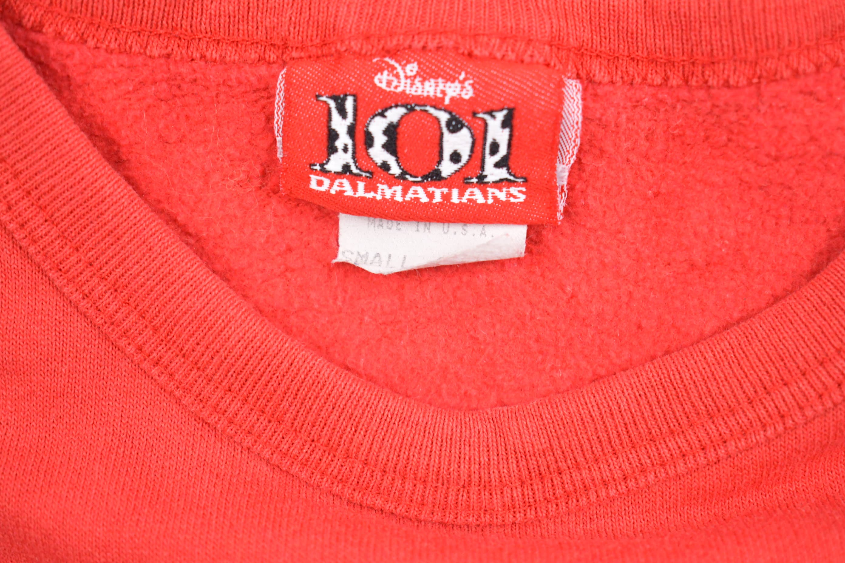 Vintage 1990s Disney's 101 Dalmatians Children's Crewneck  Made in USA  90s Children's Crewneck  Vintage Sweatshirt  Youth Vintage