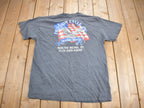 Vintage 1990s American Bald Eagle Graphic Freedom Cycle INC T Shirt
