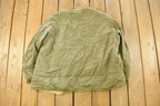 Vintage 1980s Lined Military Liner Jacket Men's XL