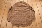 Vintage 1980s Pendleton Wool Flannel Button Up Shirt Men's L /