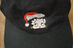 Vintage 1990s Betty Boop Christmas Theme Snap BAck Hat