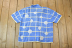 Vintage 1990s Christopher And Banks Knit Crewneck Button Up Sweater Shirt