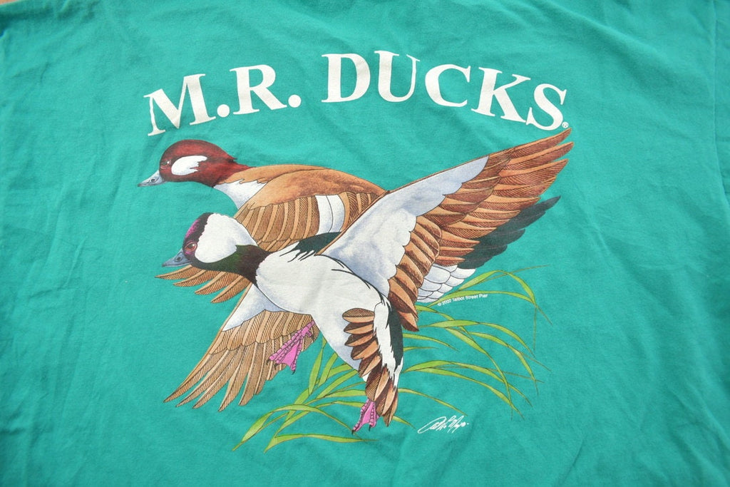 Vintage 2002 M.R. Ducks Graphic T Shirt