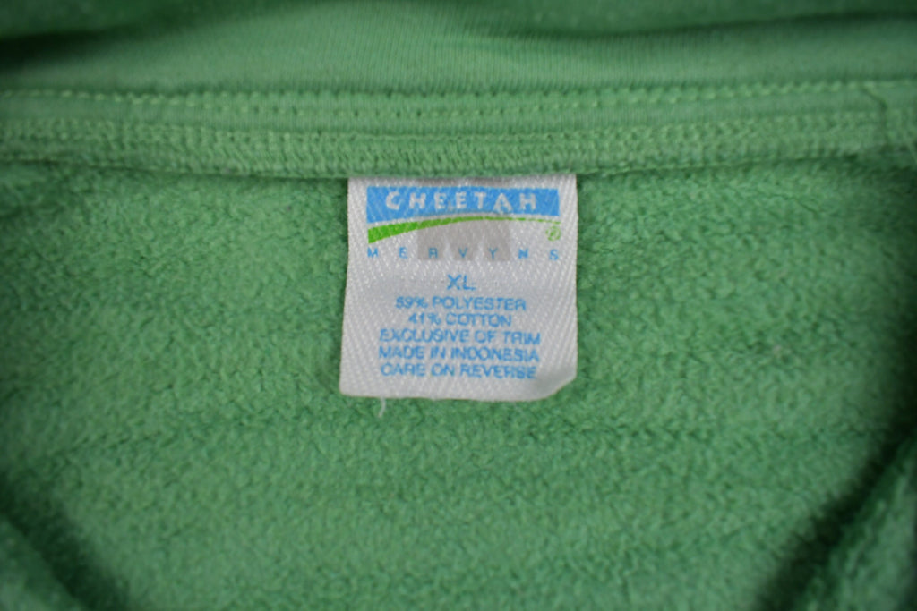 Vintage 1990s Blank Quarter Button Sweatshirt /